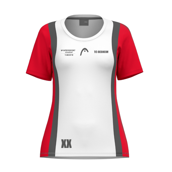 HEAD CLUB 25 TECH T-SHIRT WOMEN